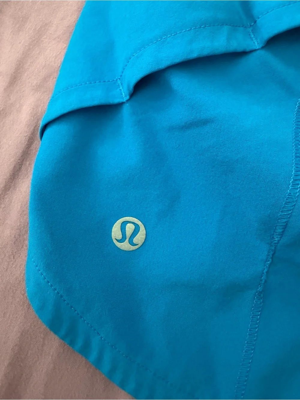 lululemon athletica Turquoise Athletic Shorts